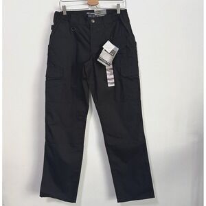 5.11 Womens Taclite Pants 12 Long Black Tactical Ripstop 32x35 Officer NEW 64360